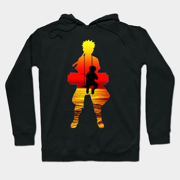 Naruto Anime Naruto design Hoodie by ShinjiruStyle